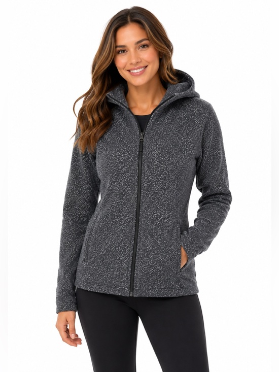 lululemon athletica Sweaters - lululemon athletica Speckled Hooded Zip Jacket